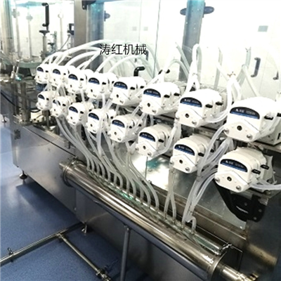 十六頭蠕動泵液體灌裝機(jī)